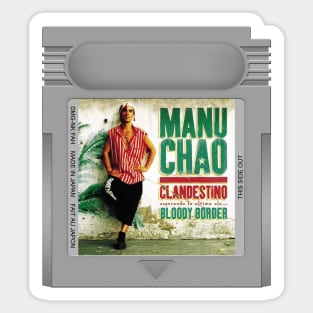 Clandestino Game Cartridge Sticker